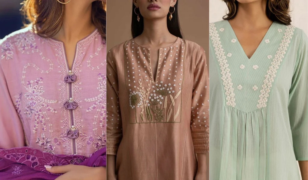 Modern kurti neck design, Latest Modern kurti neck design, Trendy Modern kurti neck design