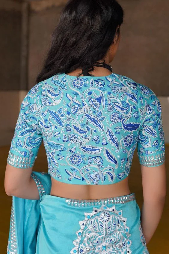 Embroidered Blouse Design