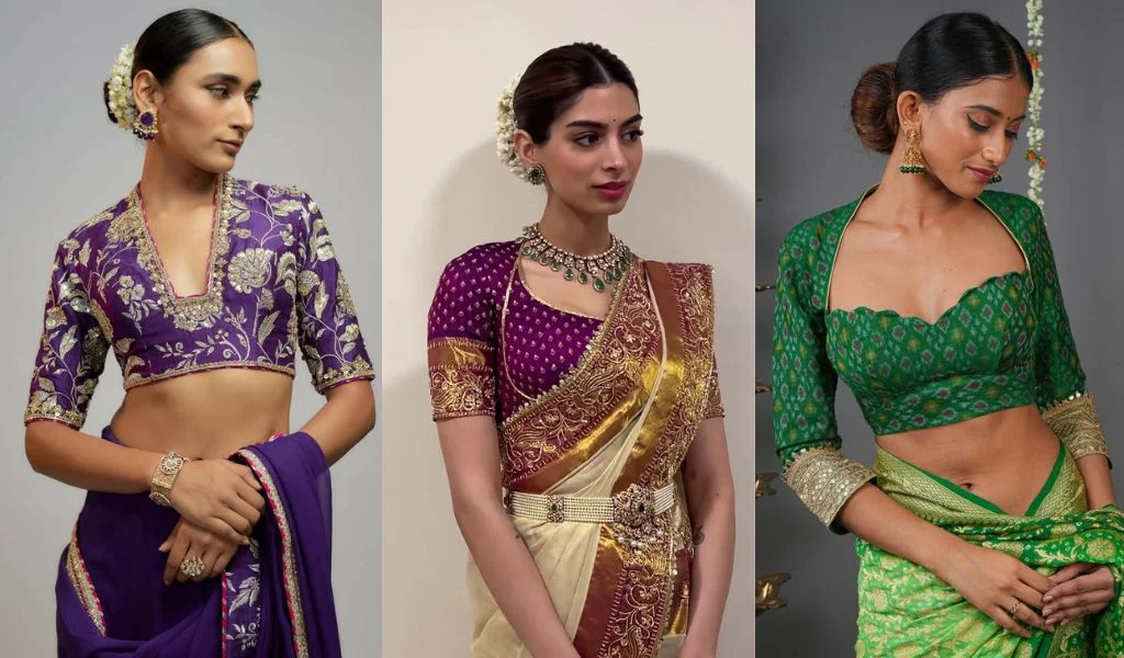 silk blouse design , silk saree blouse designs , silk saree blouse designs front and back
