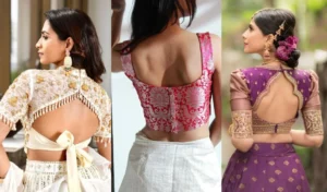 Read more about the article Latest 20 Trends in Blouse Back Designs for a Stylish Look