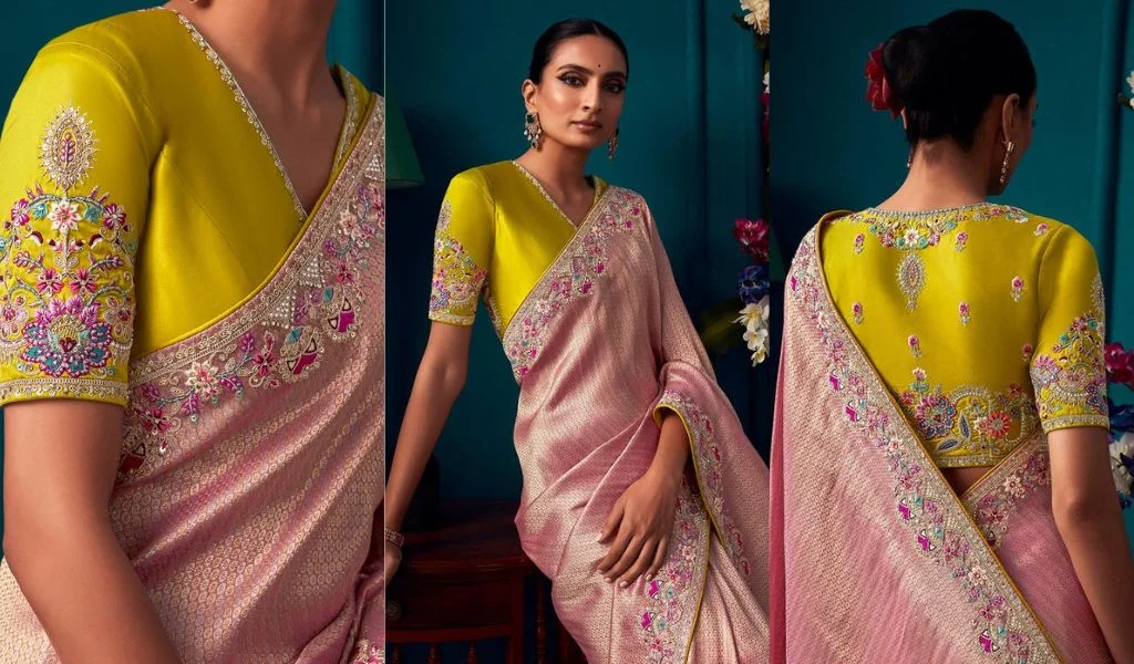 silk saree blouse designs , silk blouse design , simple saree blouse designs