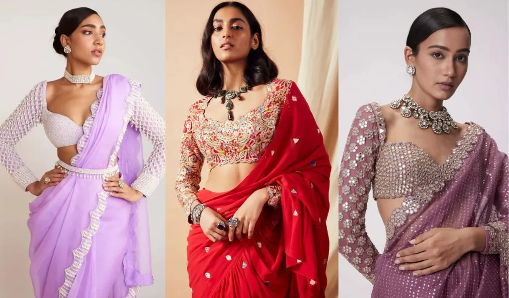 Stylish Full Sleeves Blouse Design Ideas for 2024