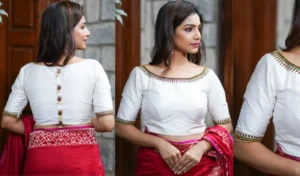 Read more about the article Latest Boat Neck Blouse Design: Trendy Ideas Of 2024