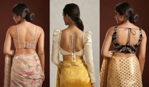 Read more about the article Trendy Simple Blouse Back Design Ideas for 2024