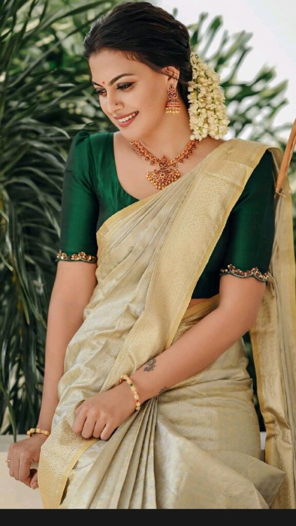 Kerala Saree Blouse Designs Images