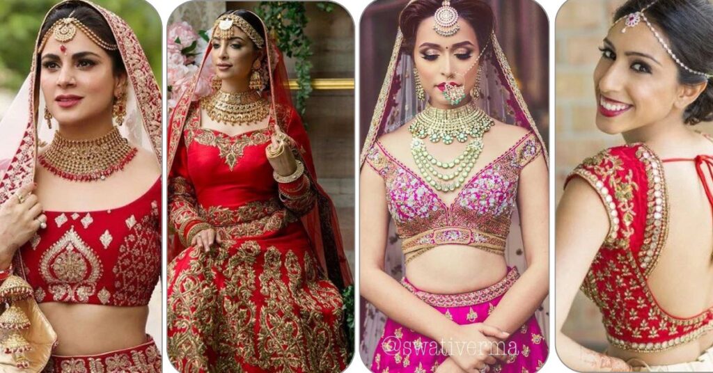 Bridal Lehenga Blouse Designs