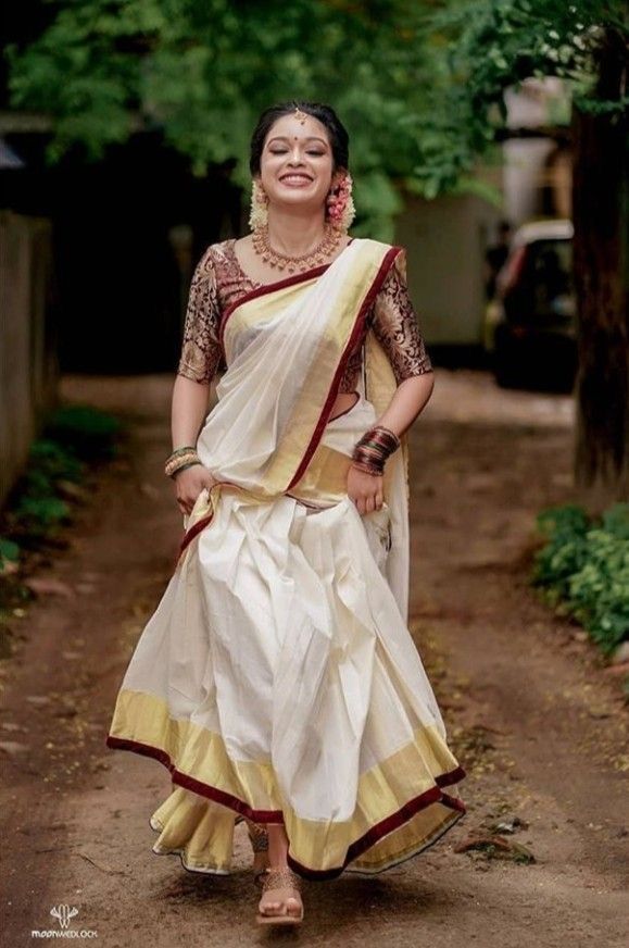 Kerala Half Saree Blouse Designs