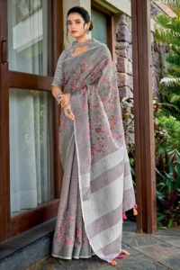 Linen Sarees