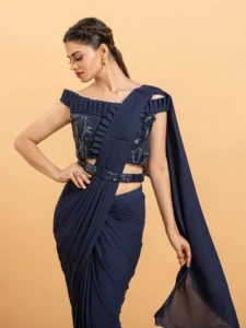 Off-shoulder Saree Blouse