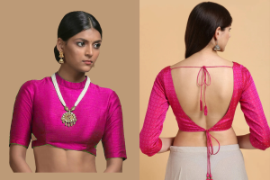 Read more about the article Trendy Pink Colour Blouse Designs for Every Occasion