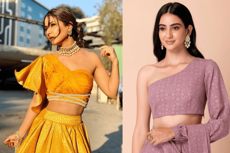 Stunning One Side Blouse Designs to Elevate Your Style